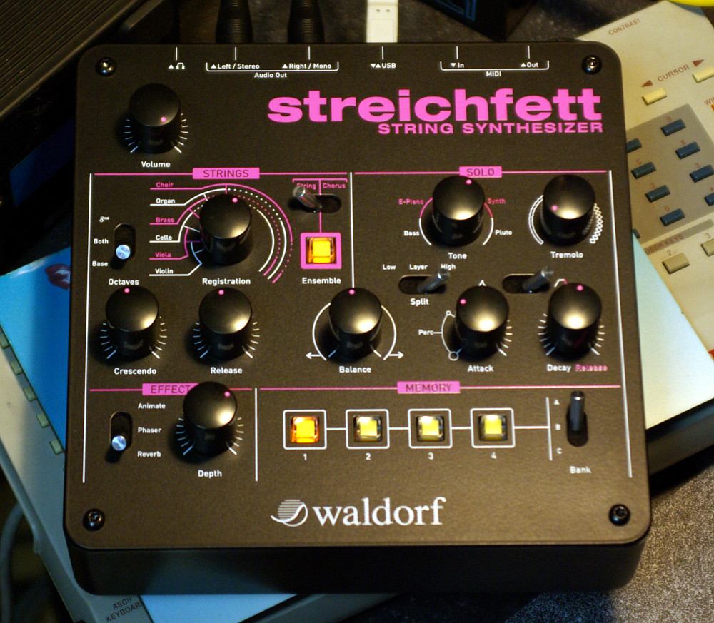 waldorf streichfett シンセサイザー